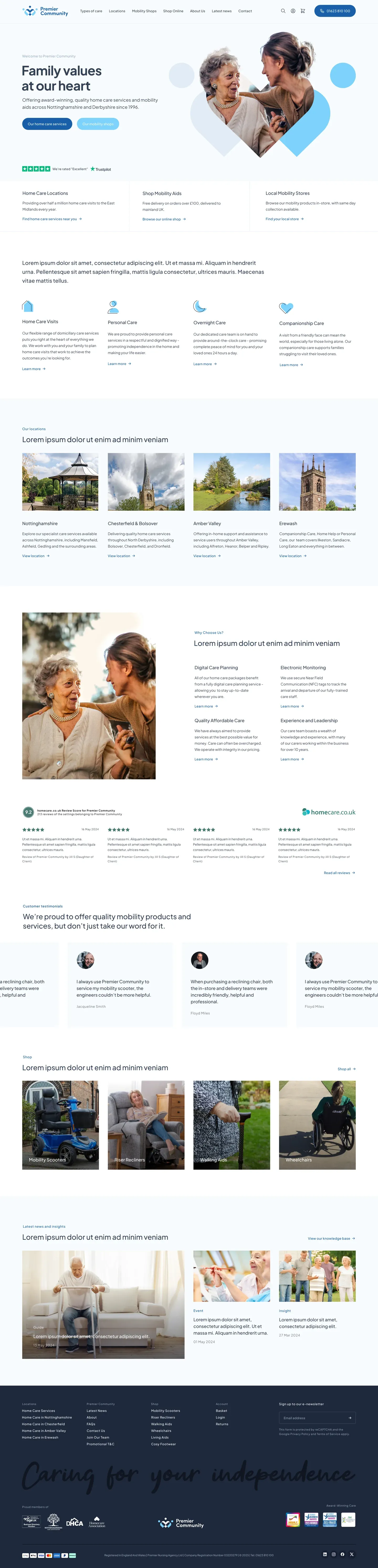 Home page