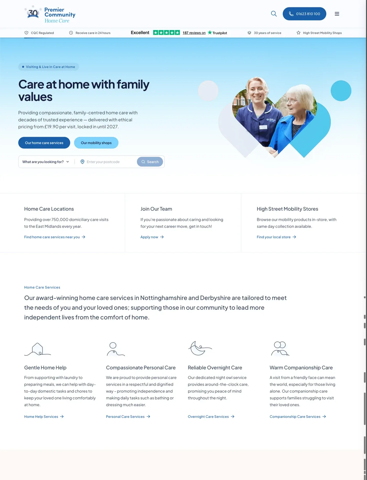 Care platform - Premier Community