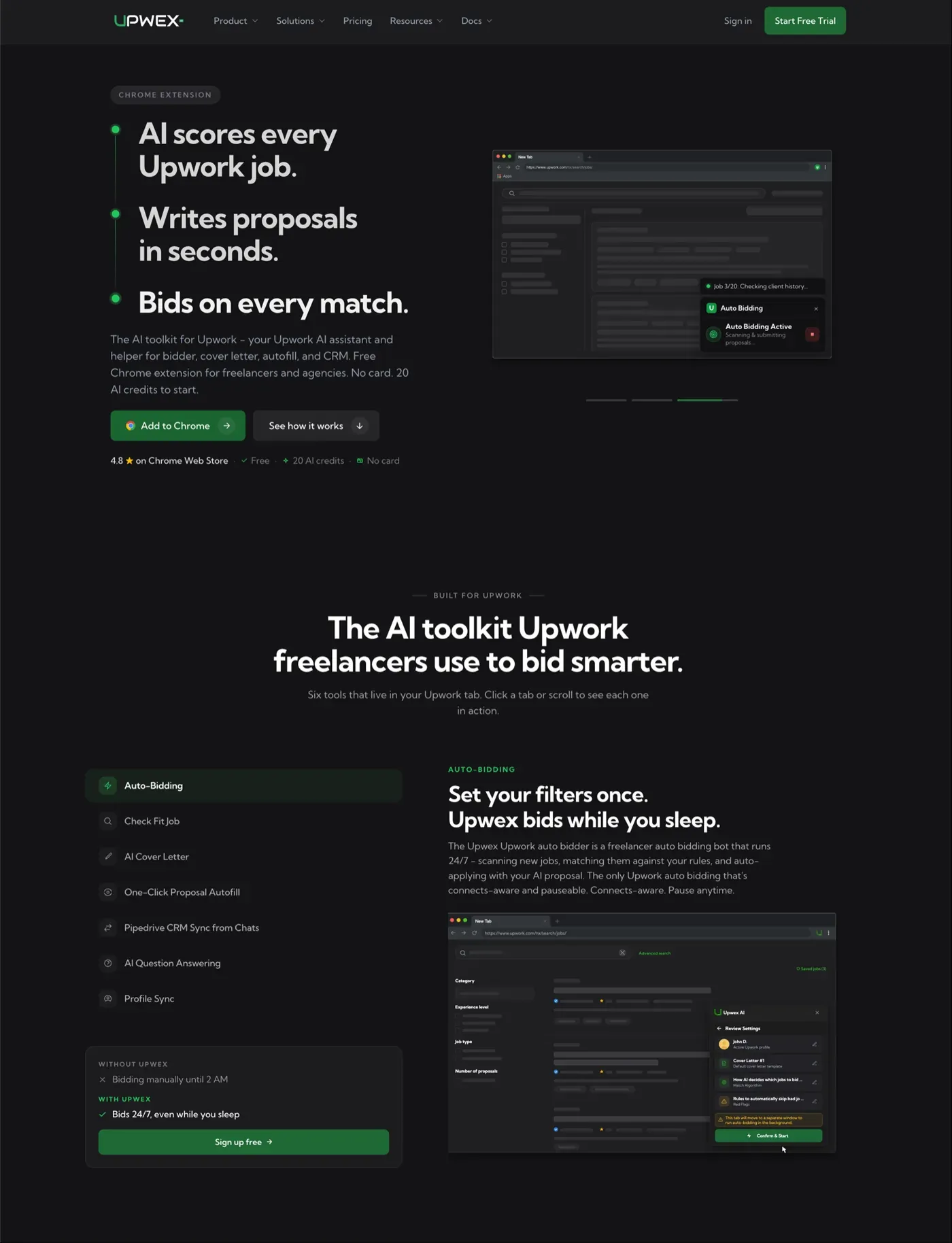 AI tool - Upwex